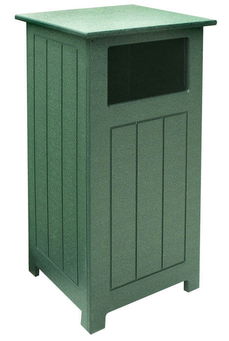 Standard Golf 16-Gallon (61 L) Recycled Square Trash Container