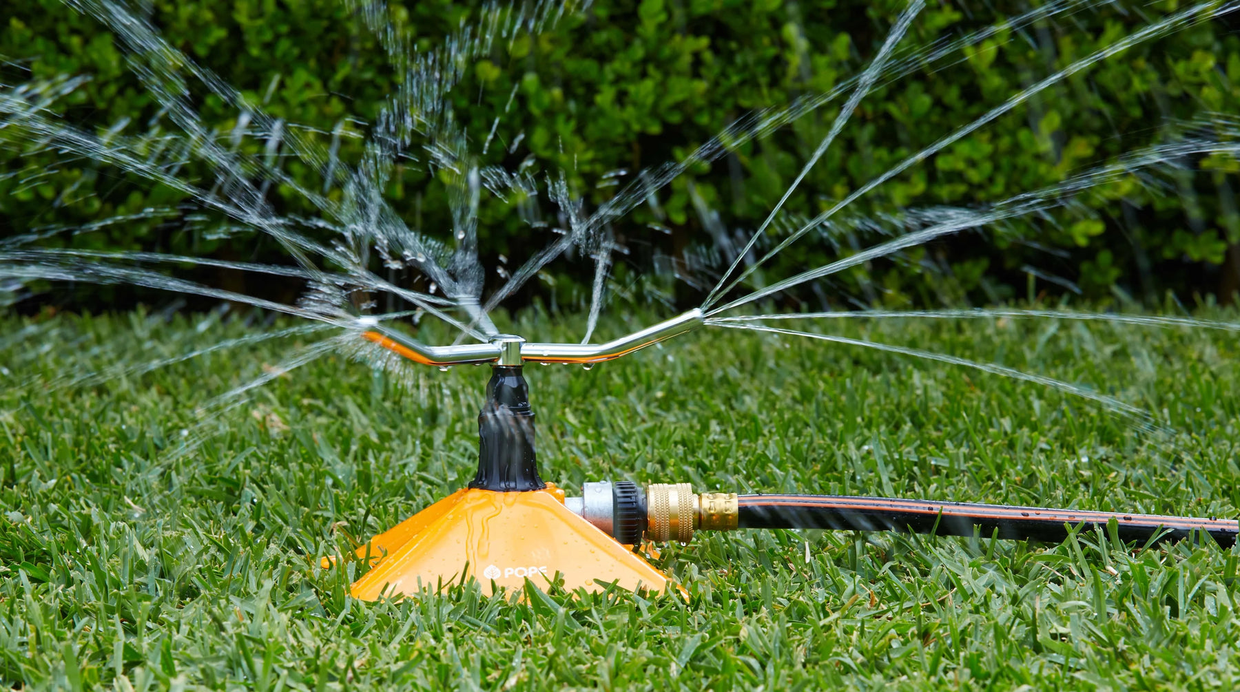 Simplify Spring Watering with Pope's Click & Go Sprinkler Range