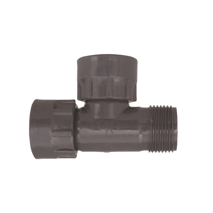 RAIN 1 Outlet PVC Manifold Swivel Tee 25mm/1"