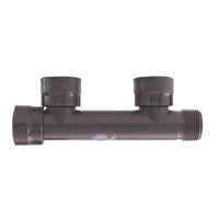 Rain PVC Manifold Swivel Tee 25mm/1"