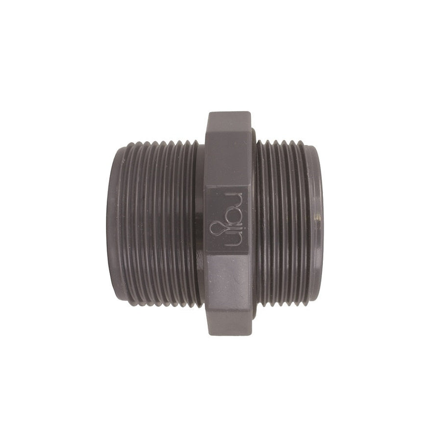 Rain PVC Manifold Nipple with O Ring MxM | 25mm/1"