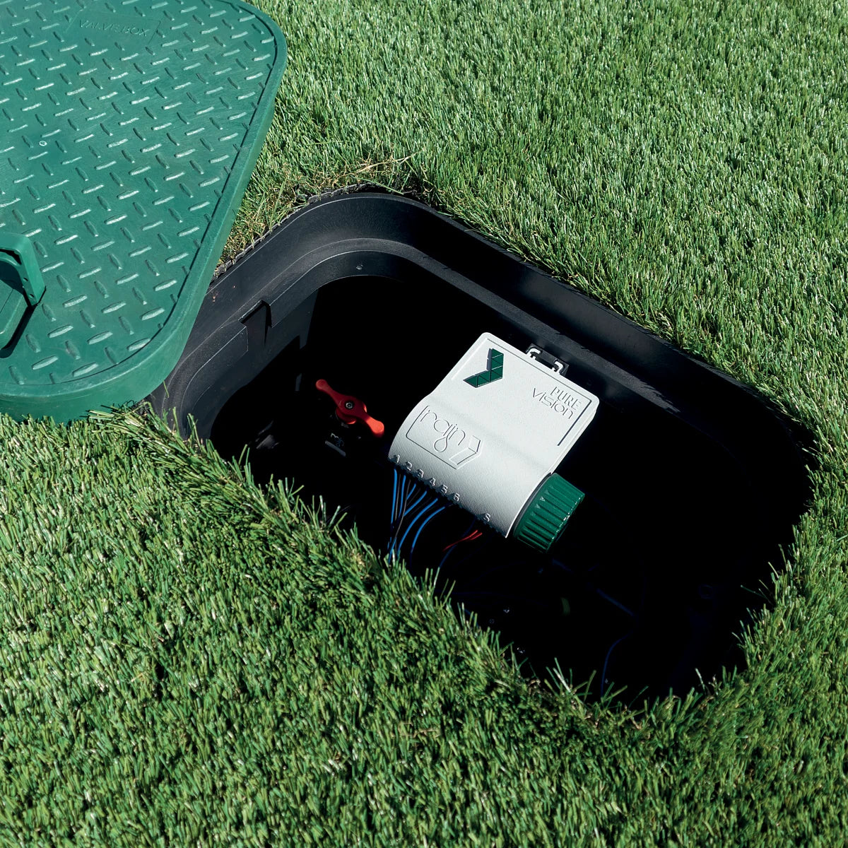 Rain Pure Vision Bluetooth Battery Irrigation Controller (Wifi Ready)