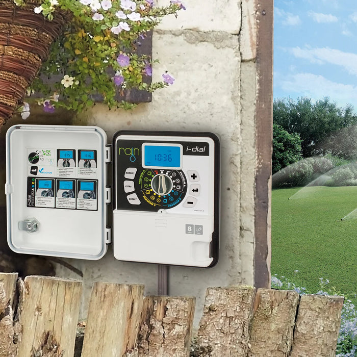 RAIN I-Dial Wall Mounted AC Irrigation Controller