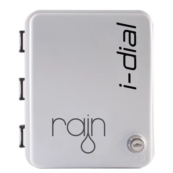 RAIN I-Dial R Wall Mounted Battery Irrigation Controller, 6 Stations