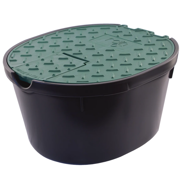 Rain Oval Valve Box with 3/4" Ball Valve