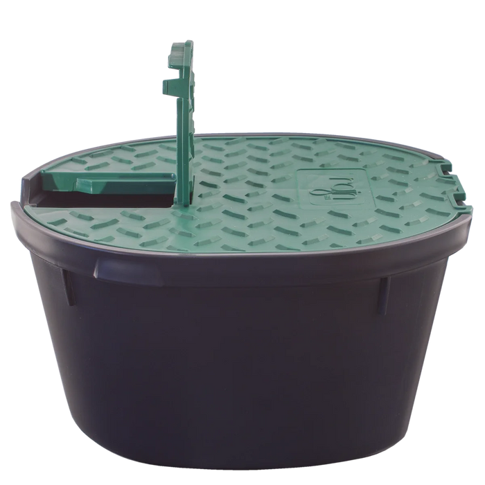 Rain Oval Valve Box with 3/4" Ball Valve