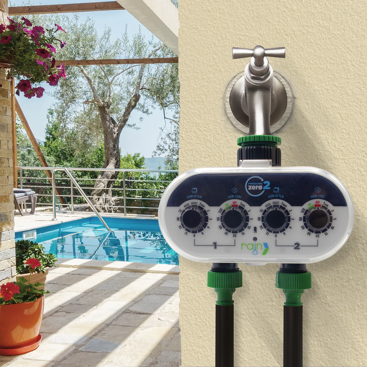 Rain Zero Pressure Tap Timer