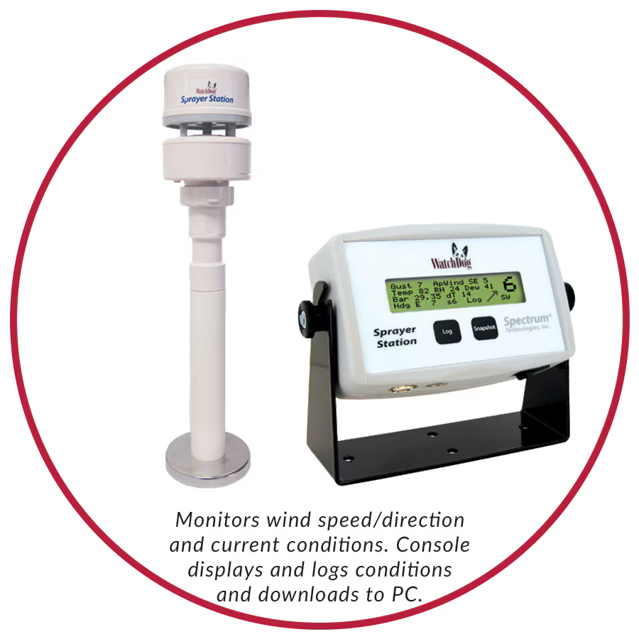 Spectrum WatchDog Sprayer Station with Console