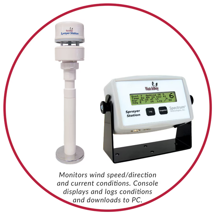 Spectrum WatchDog Sprayer Station with Console