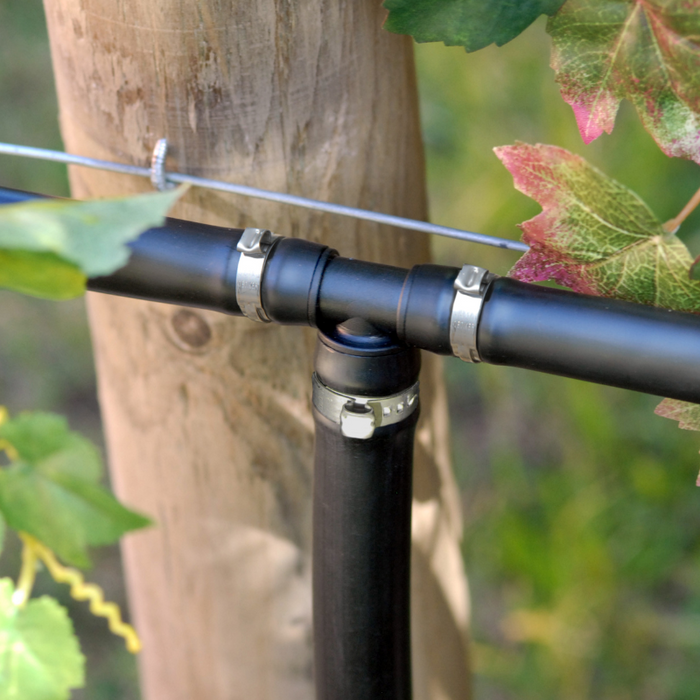 Antelco Barbed to Threaded Male Tee