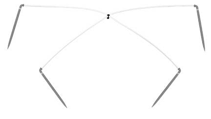 Toro White Spider Assembly 4 Legs 60cm Tube Turbulent Stake