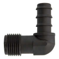 Rain Threaded Barbed Elbow