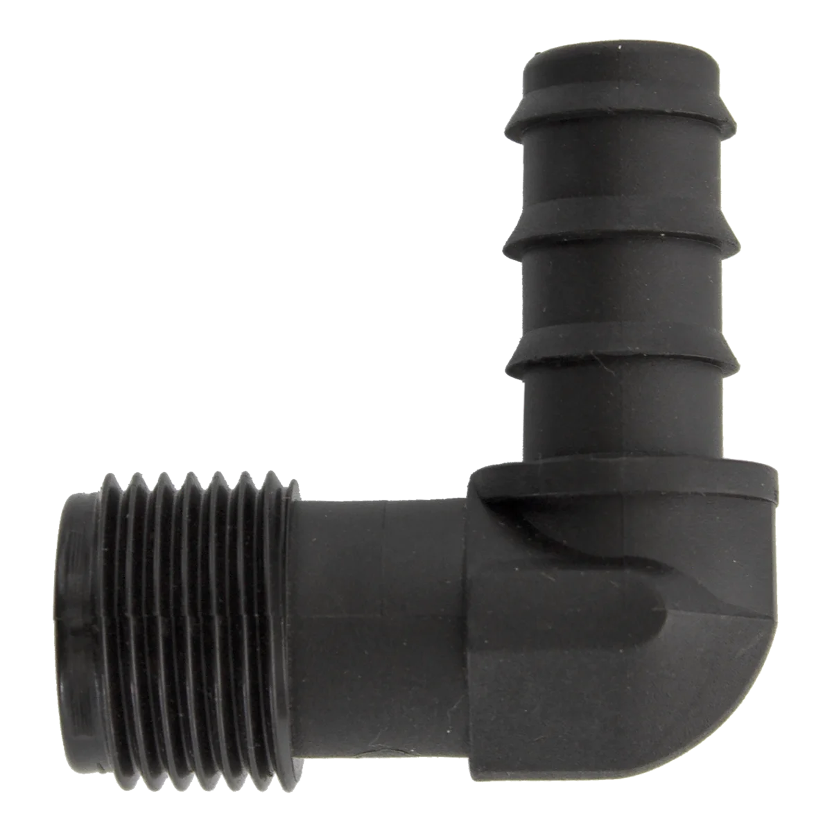 Rain Threaded Barbed Elbow