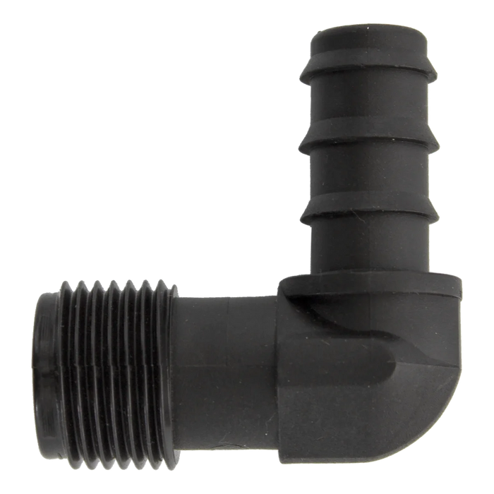 Rain Threaded Barbed Elbow