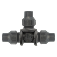 Rain Tee Compression Lock Fitting 16mm