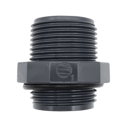 Rain PVC Male Reducing Nipple Fitting with O Ring
