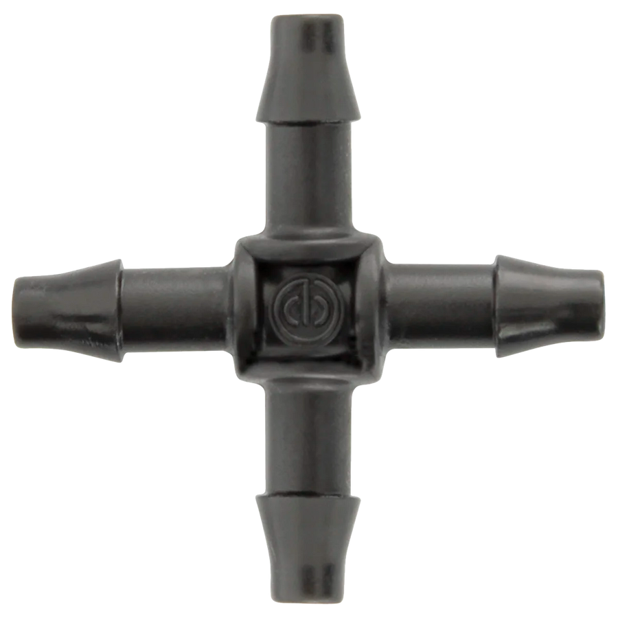 Rain 4mm Cross Fitting