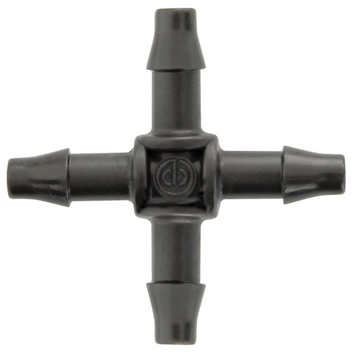 Rain 4mm Cross Fitting