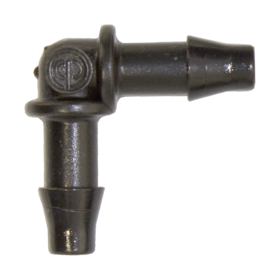 Rain 4mm Barbed Elbow