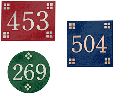 Standard Golf Centennial Series Yardage Markers | Round & Square