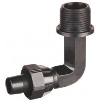 Hansen LD Reducing Male Bend 20mm BSP X 15mm Tail