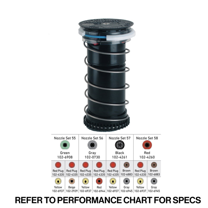 Toro Infinity Series INF54 Conversion Assembly Nozzles | 40mm (1 1/2") | Dual Trajectory | Full Circle Only