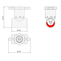 Rain 2in1 Self Tapping Q-Saddles