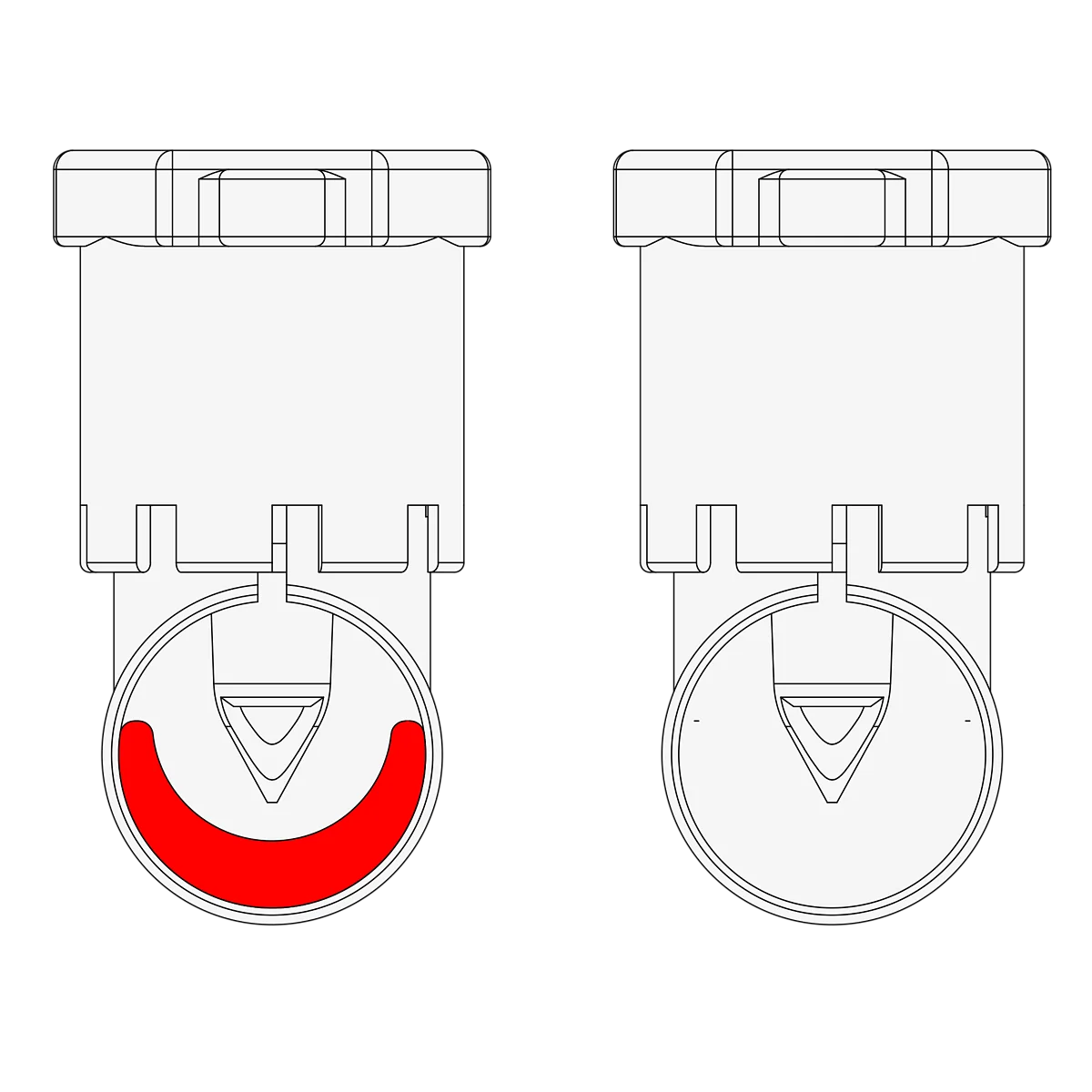Rain 2in1 Self Tapping Q-Saddles