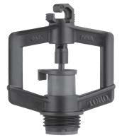 Toro Waterbird Classic Mini Sprinkler | Maroon Nozzle | Standard Spinner w/ Black Stake | 0.6m Tube & Adaptor