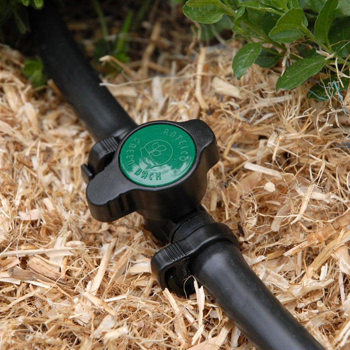 Antelco Green Back® In-Line Barbed to Threaded Valve