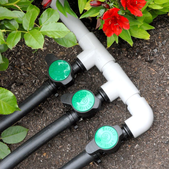 Antelco Green Back® In-Line Barbed to Threaded Valve