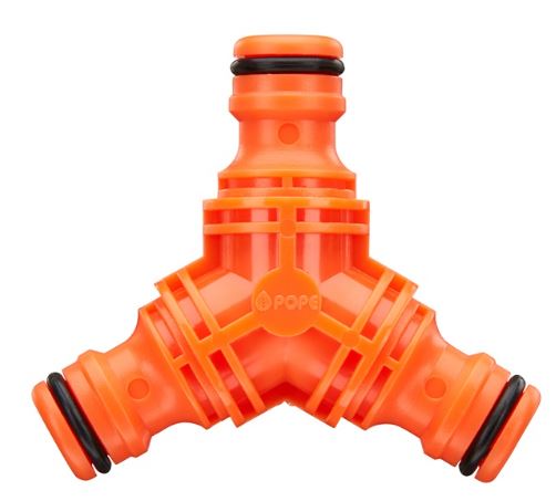 Pope 12mm 3 Way Hose Coupler — Parkland Irrigation