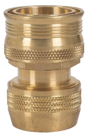 Pope 18mm Brass Hose Connector