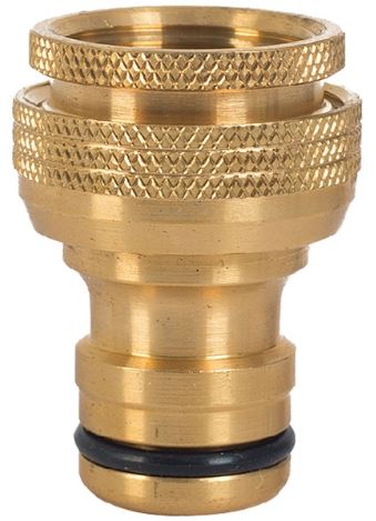 Pope 18mm Brass Universal Tap Adaptor