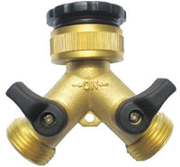 Pope Brass 2 Way Tap -Threaded