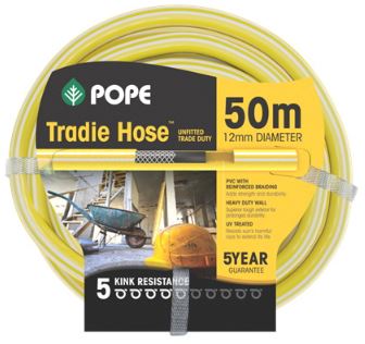 Pope Tradie  Hose Heavy Duty Hose (12mm) - Unfitted