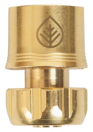 Pope 12mm Deluxe Brass Hose Connector