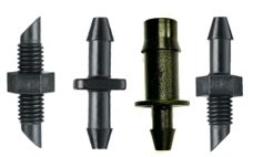 Pope Polyethylene Barbed & Threaded Joiners/Adapters (4mm/5mm)