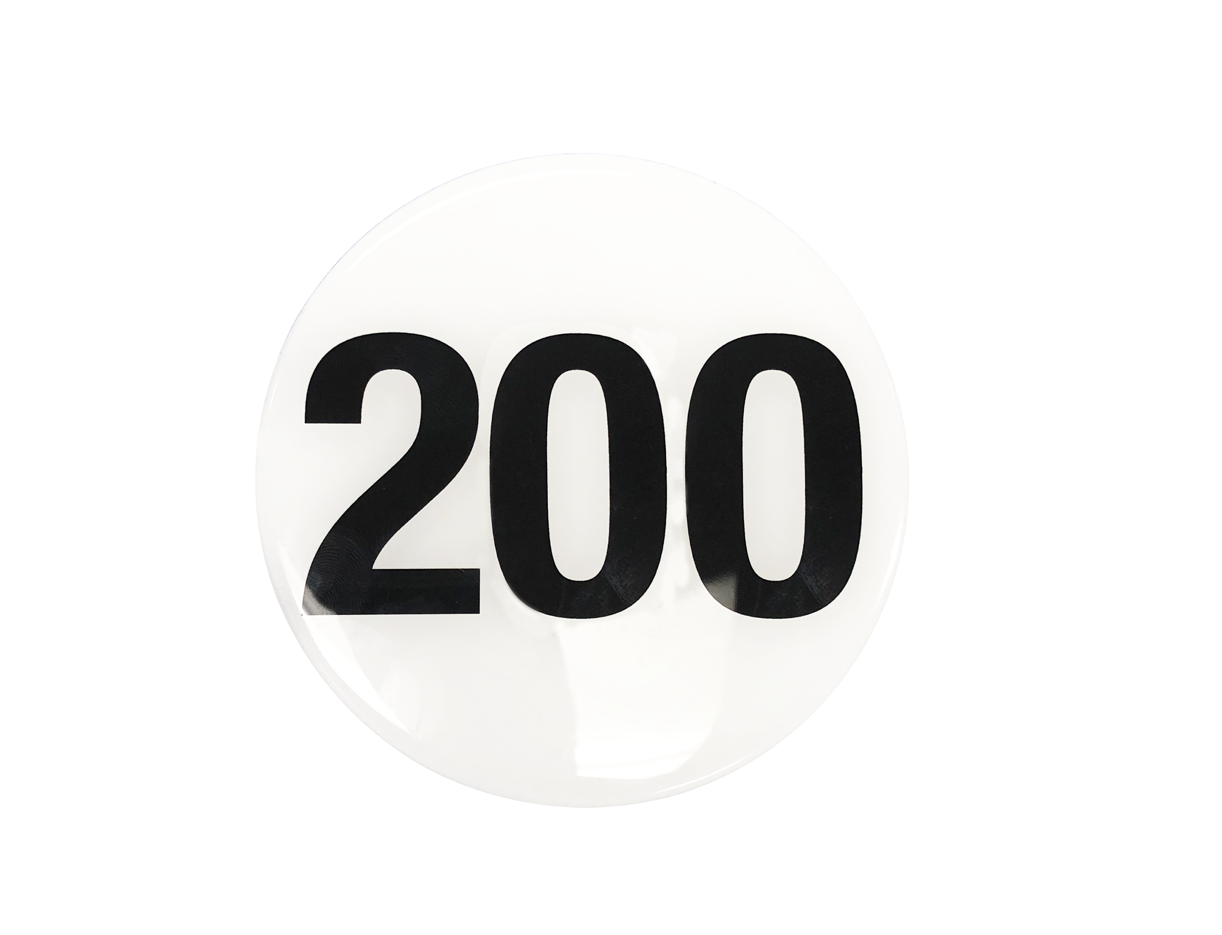 Standard Golf Dome Resin Standard Tee & Yardage Marker Decal — Parkland