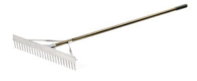 Standard Golf Magnum Maintenance Rake (Straight Tooth)